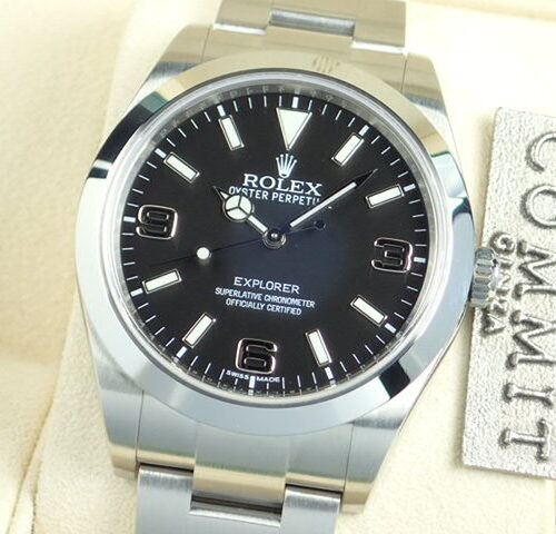ロレックス エクスプローラー Ref.214270 ブラック文字盤 中古 explorer-64 商品画像1