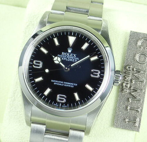 ロレックス エクスプローラーI Ref.114270 ブラック文字盤 中古 explorer-65 商品画像1
