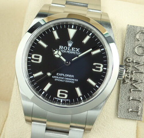ロレックス エクスプローラー Ref.214270 ブラック文字盤 中古 explorer-66 商品画像1
