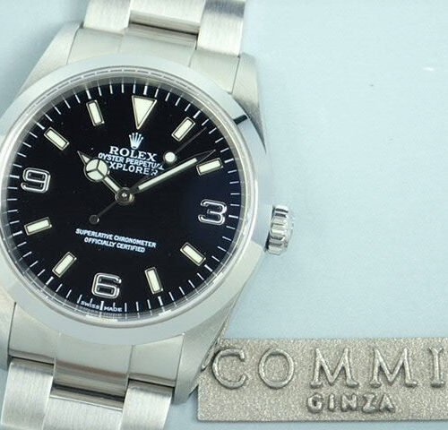 ロレックス エクスプローラーI Ref.114270 ブラック文字盤 中古 explorer-80 商品画像1