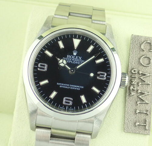 ロレックス エクスプローラーI Ref.114270 ブラック文字盤 中古 explorer-84 商品画像1