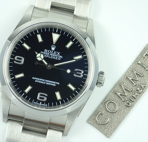 ロレックス エクスプローラーI Ref.114270 ブラック文字盤 中古 explorer-85 商品画像1