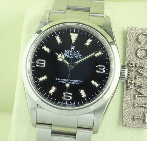 ロレックス エクスプローラーI Ref.114270 ブラック文字盤 中古 explorer-91 商品画像1