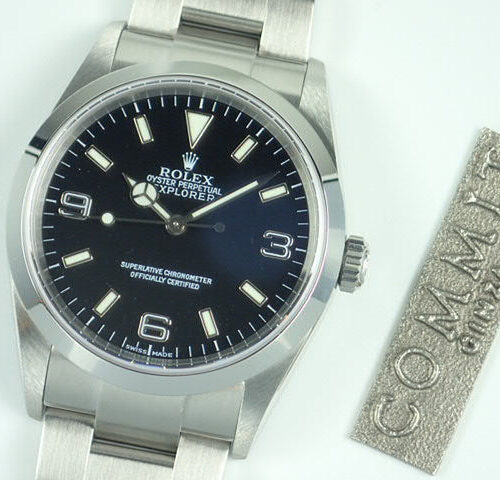 ロレックス エクスプローラーI Ref.114270 ブラック文字盤 中古 explorer-92 商品画像1