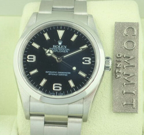 ロレックス エクスプローラーI Ref.114270 ブラック文字盤 中古 explorer-96 商品画像1