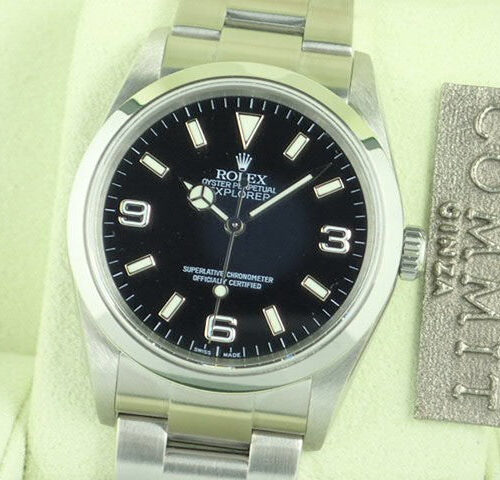 ロレックス エクスプローラーI Ref.114270 ブラック文字盤 中古 explorer-98 商品画像1