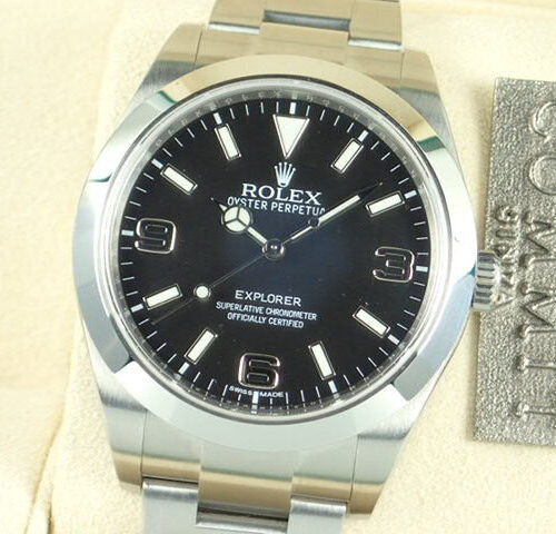 ロレックス エクスプローラー Ref.214270 ブラック文字盤 中古 explorer-110 商品画像1
