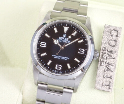 ロレックス エクスプローラーI Ref.114270 ブラック文字盤 中古 explorer1-11 商品画像1