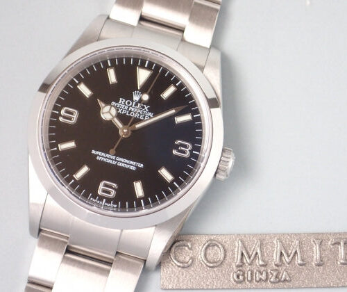 ロレックス エクスプローラーI Ref.114270 ブラック文字盤 中古 explorer1-12 商品画像1