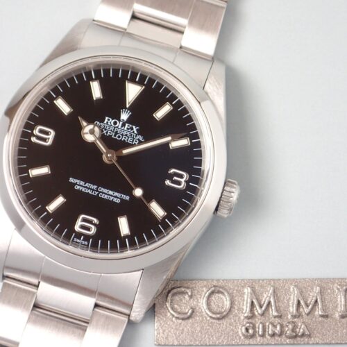 ロレックス エクスプローラーI Ref.14270 ブラック文字盤 中古 explorer1-13 商品画像1