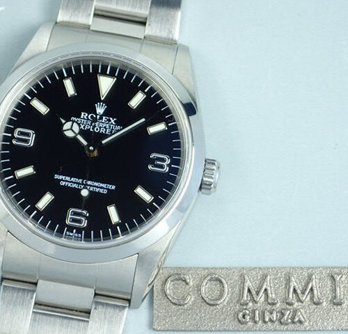 ロレックス エクスプローラーI Ref.14270 ブラック文字盤 中古 explorer1-15 商品画像1