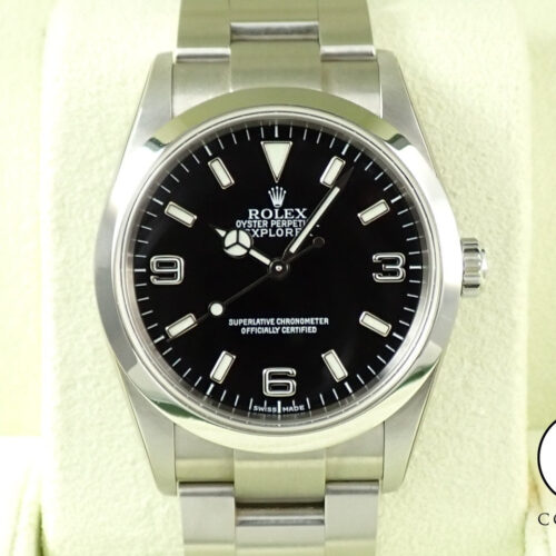 ロレックス エクスプローラーI Ref.114270 ステンレススチール ブラック文字盤 商品画像1