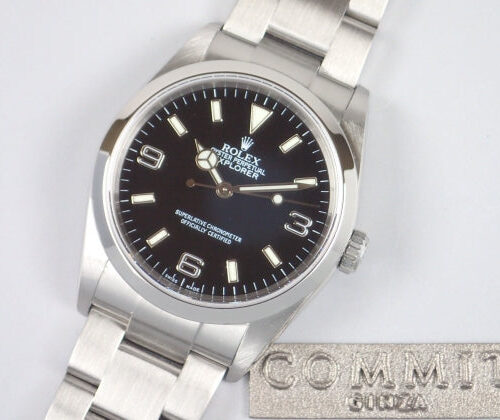 ロレックス エクスプローラーI Ref.114270 ブラック文字盤 中古 explorer1-6 商品画像1