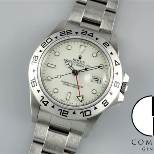 ロレックス エクスプローラーII Ref.16550 アイボリー文字盤 中古 explorer2-103 商品画像1