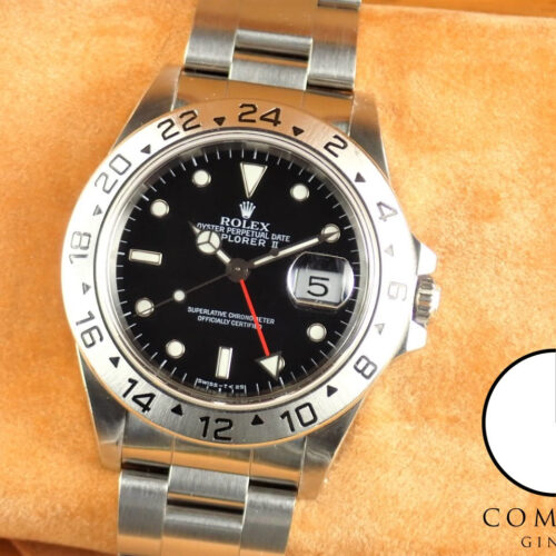 ロレックス エクスプローラーII Ref.16570 ブラック文字盤 中古 explorer2-105 商品画像1