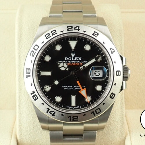 ロレックス エクスプローラーII Ref.216570 ステンレススチール ブラック文字盤 商品画像1