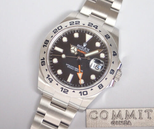 ロレックス エクスプローラーII Ref.216570 ブラック文字盤 中古 explorer2-11 商品画像1