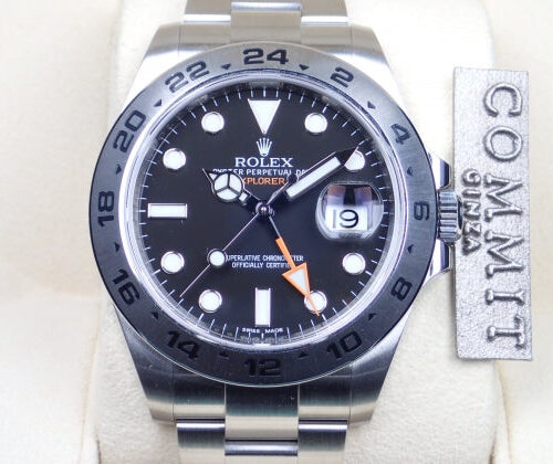 ロレックス エクスプローラーII Ref.216570 ブラック文字盤 中古 explorer2-12 商品画像1