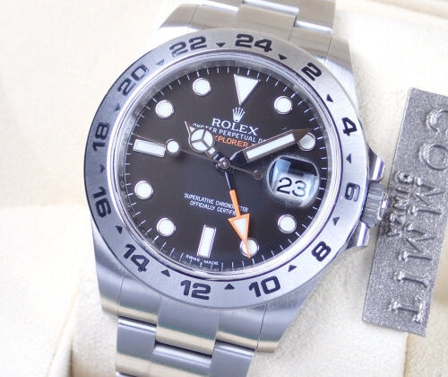 ロレックス エクスプローラーII Ref.216570 ブラック文字盤 中古 explorer2-13 商品画像1