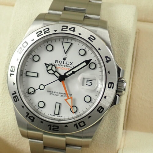 ロレックス エクスプローラーII Ref.216570 ホワイト文字盤 中古 explorer2-152 商品画像1