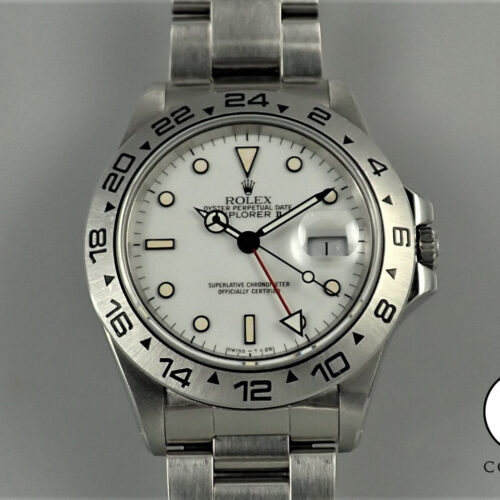 ロレックス エクスプローラーII Ref.16550 ステンレススチール ホワイト文字盤 商品画像1