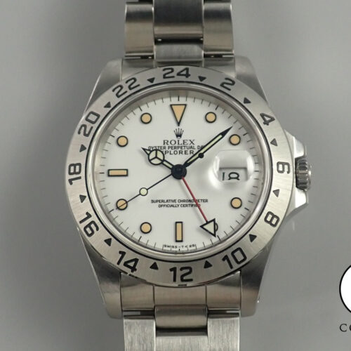 ロレックス エクスプローラーII Ref.16570 ステンレススチール ホワイト文字盤 商品画像1