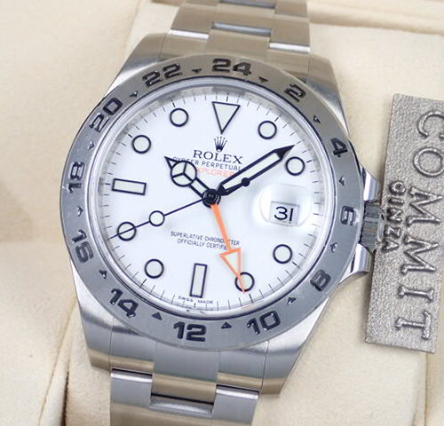 ロレックス エクスプローラーII Ref.216570 ホワイト文字盤 中古 explorer2-19 商品画像1