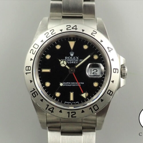 ロレックス エクスプローラーII Ref.16570 ステンレススチール ブラック文字盤 商品画像1