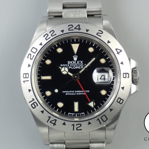 ロレックス エクスプローラーII Ref.16570 ステンレススチール ブラック文字盤 商品画像1