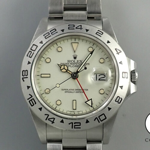 ロレックス エクスプローラーII Ref.16550 ステンレススチール アイボリー文字盤 商品画像1
