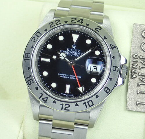 ロレックス エクスプローラーII Ref.16570 ブラック文字盤 中古 explorer2-25 商品画像1