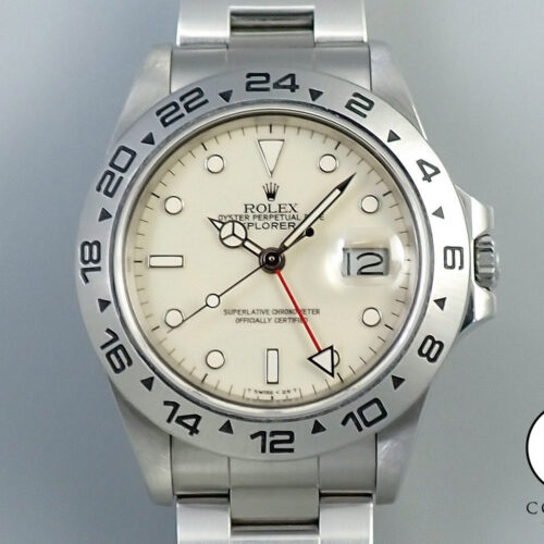 ロレックス エクスプローラーII Ref.16550 ステンレススチール アイボリー文字盤 商品画像1