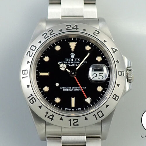 ロレックス エクスプローラーII Ref.16570 ステンレススチール ブラック文字盤 商品画像1