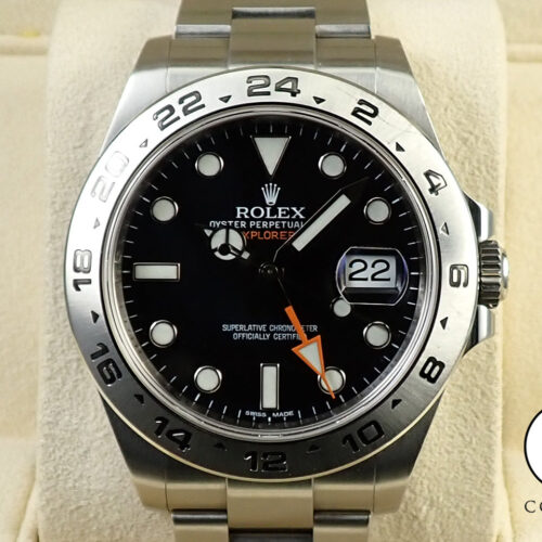 ロレックス エクスプローラーII Ref.216570 ステンレススチール ブラック文字盤 商品画像1