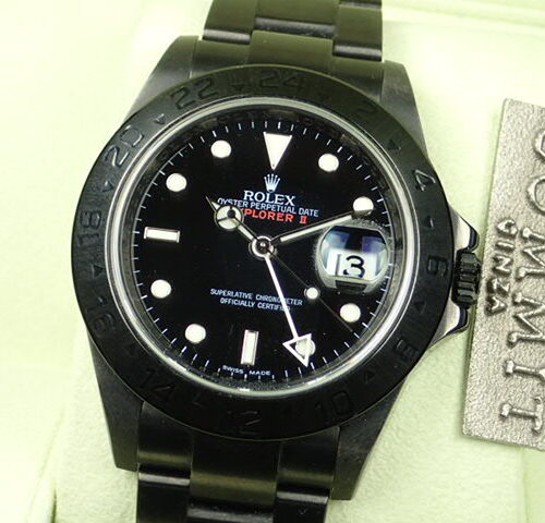 ロレックス エクスプローラーII Ref.16570 ブラック文字盤 中古 explorer2-27 商品画像1