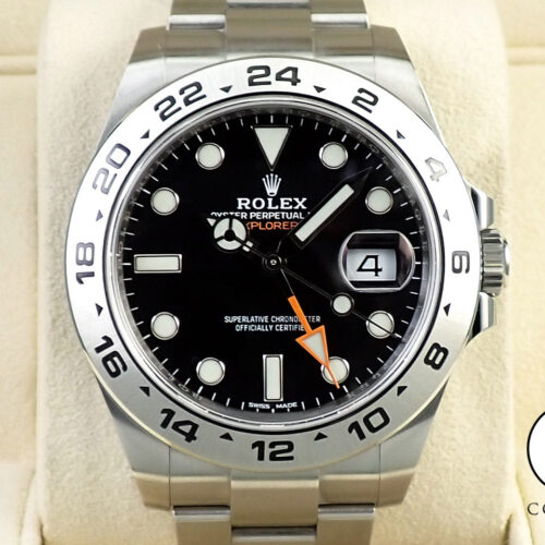 ロレックス エクスプローラーII Ref.216570 ステンレススチール ブラック文字盤 商品画像1