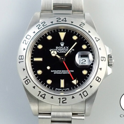 ロレックス エクスプローラーII Ref.16570 ステンレススチール ブラック文字盤 商品画像1