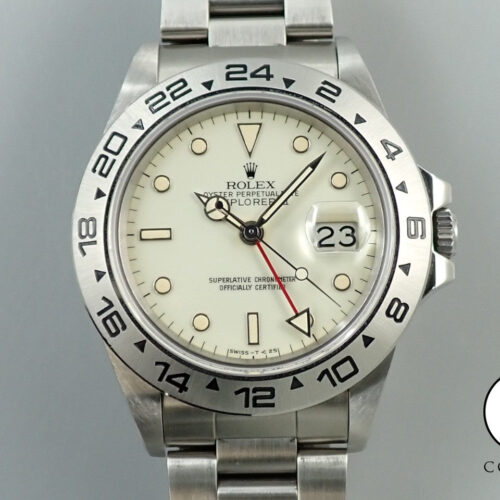 ロレックス エクスプローラーII Ref.16550 ステンレススチール アイボリー文字盤 商品画像1
