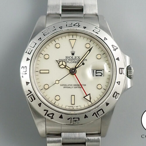 ロレックス エクスプローラーII Ref.16550 ステンレススチール アイボリー文字盤 商品画像1