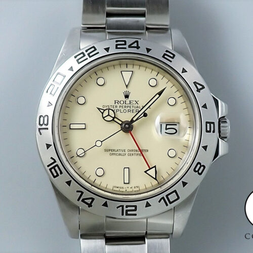 ロレックス エクスプローラーII Ref.16550 ステンレススチール アイボリー文字盤 商品画像1