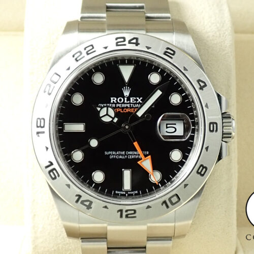 ロレックス エクスプローラーII Ref.216570 ステンレススチール ブラック文字盤 商品画像1