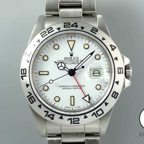 ロレックス エクスプローラーII Ref.16550 ステンレススチール ホワイト文字盤 商品画像1