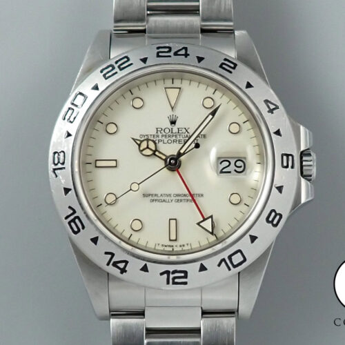 ロレックス エクスプローラーII Ref.16550 ステンレススチール アイボリー文字盤 商品画像1