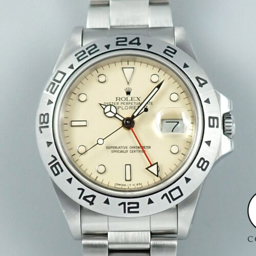 ロレックス エクスプローラーII Ref.16550 ステンレススチール アイボリー文字盤 商品画像1