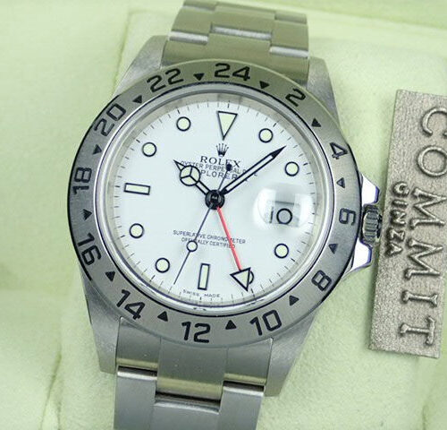 ロレックス エクスプローラーII Ref.16570 ホワイト文字盤 中古 explorer2-41 商品画像1