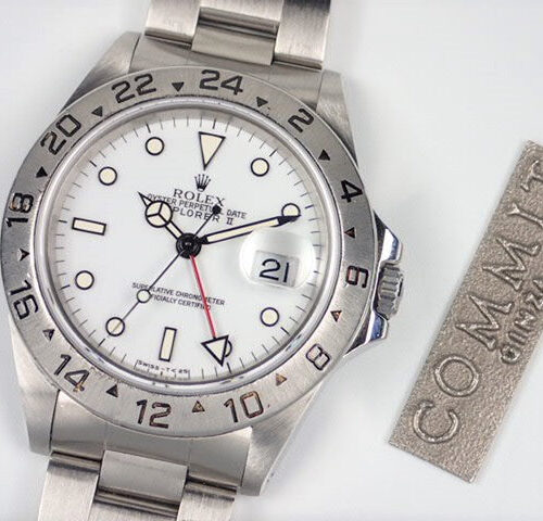 ロレックス エクスプローラーII Ref.16570 ホワイト文字盤 中古 explorer2-52 商品画像1