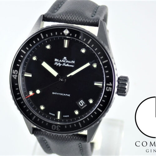 ブランパン フィフティファゾムス Ref.5000-0130-B52A ブラック文字盤 中古 fifty-fathoms-6 商品画像1