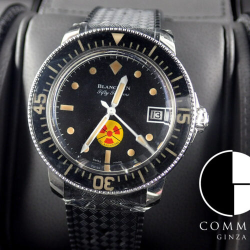 ブランパン フィフティファゾムス Ref.5008D1130B64A ブラック文字盤 未使用 fifty-fathoms-8 商品画像1
