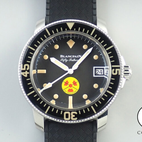 ブランパン フィフティ ファゾムス ノーラド Ref.5008D-1130-B64A ブラック文字盤 極美品 9Z4AV934 商品画像1