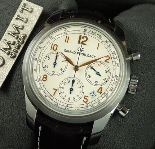 ジラールペルゴ フライバック Ref.49585-11-811-BBCA アイボリー文字盤 中古 flyback-2 商品画像1